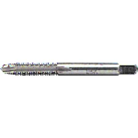 Spiral Point Tap, Series 2070, Imperial, GroundUNF, 080, Plug Chamfer, 2 Flutes, HSS, Bright, Ri